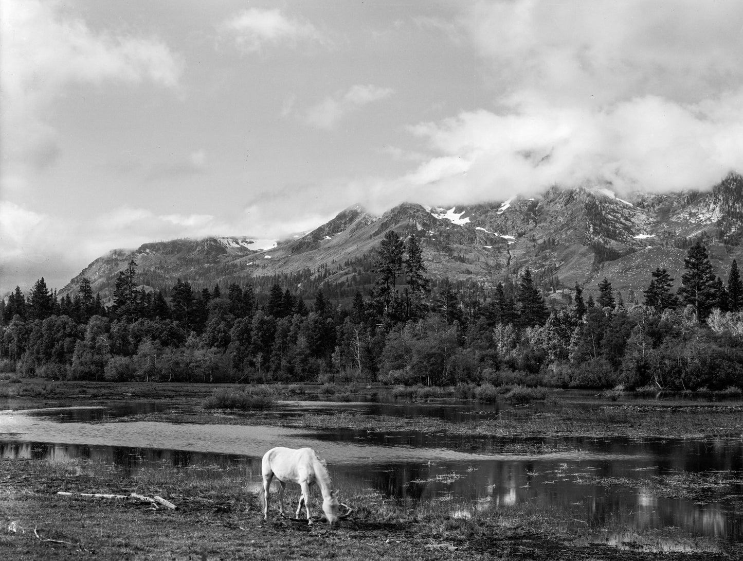 Mt Lallue in Storm